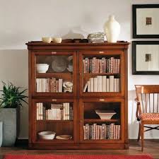Brown Glass Bookcase Shelf