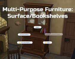 Mod The Sims Multi Purpose Furniture