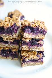 gluten free blueberry breakfast oat