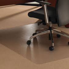 a computer chair mat for carpet on