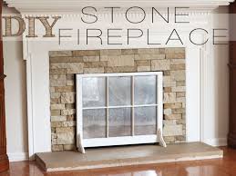 Diy Stone Fireplace