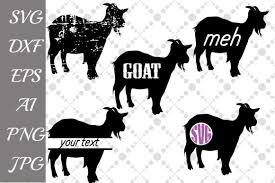 Silhouette Goat Svg Free Download Free And Premium Svg Cut Files