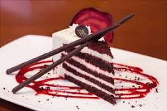 Is red velvet cake just chocolate cake with red food coloring?