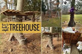 Easy Way To Build A Treehouse Home