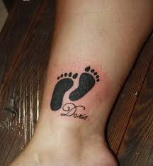 Ankle Name Tattoo Ideas Foot Tattoos For Women Name