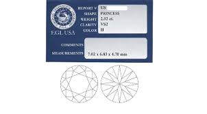 Egl Diamond Certification Egl Diamond Report