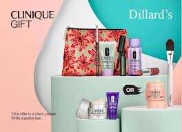 the next clinique gift at dillard s