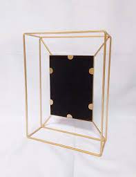 Gold Plated Decorative Photo Frame With