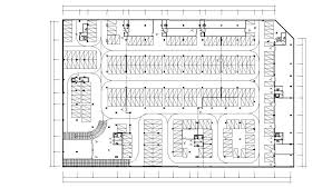 Commercial Basement Parking Layout Plan