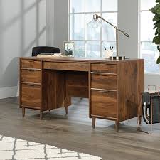 Sauder orchard hills computer desk with hutch, milled cherry finish. Sauder Select Executive Desk 421113 Sauder Sauder Woodworking