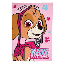 paw patrol stars fleece blanket home