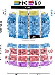 Riverside Theater Seating Chart World Of Reference