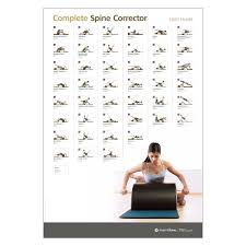 wall chart complete spine corrector