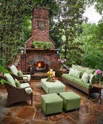 Outdoor Fireplace Inspiration Cami