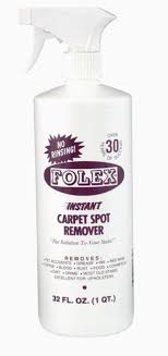 folex instant carpet spot remover and