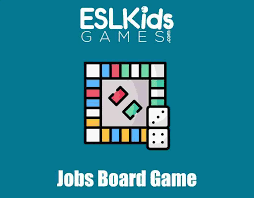 jobs board game esl kids games