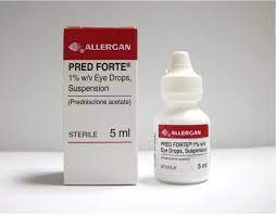 allergan pred forte eye drops