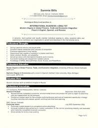 Resume Format Graduate Student For Example Examples Of College