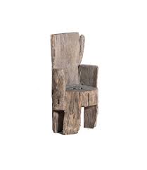 tree trunk chair 4 couleur locale
