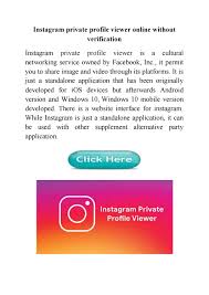 Click on whatever features you want and then click on the continue option. Instagram Private Profile Viewer Online Without Verification By Gamersden Private Instagram Viewer Without Human Verification Issuu