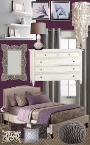 plum and pretty master bedroom mood board