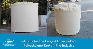 Introducing The Largest Cross Linked Polyethylene Tanks In