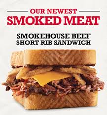 Arbys Newest Smoked Meat Smokehouse Beef Short Rib Sandwich