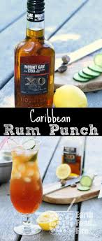 caribbean rum punch the perfect
