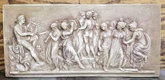 Greek Art Dancing Muses Huge Wall Home