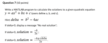 Quadratic Equation Y Ax 2 Bx C