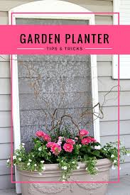 easy steps to beautiful garden planters