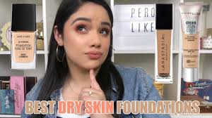 best foundations for dry skin 2020
