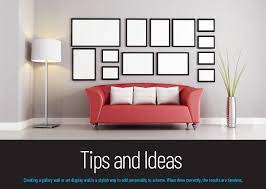 tips and ideas for hanging pictures and
