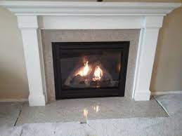 Gas Fireplace With Kenwood Mantle