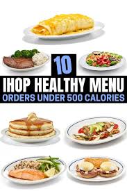 10 best ihop healthy menu options