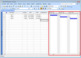 Back To Basics Gantt Chart View Microsoft Project 2010