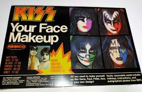 kiss your face makeup kit remco 1978