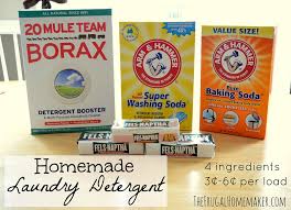 homemade laundry detergent