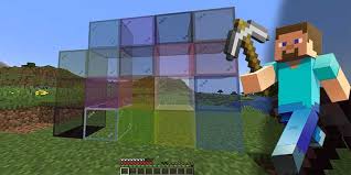 how do i make or get glass in minecraft