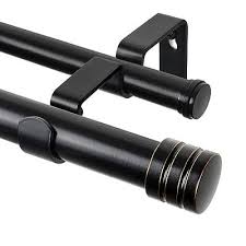 tonial1 inch double curtain rods 72 to