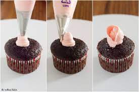 rose cupcakes tutorial by the redhead baker