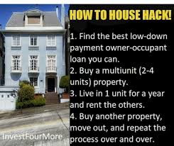 how to live for free by house hacking