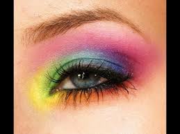 rainbow eye makeup tutorial you
