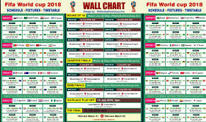 Fifa Schedule Fifa World Cup Schedule World Cup 2018