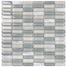 Grey Camby Stone Glass Mosaic Tile