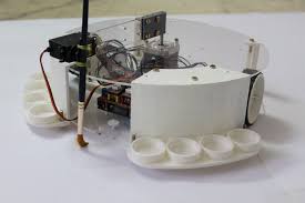 arduino powered robot is like a roomba