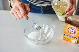 get baking soda paste from a carpet