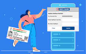 link aadhaar card to bank account