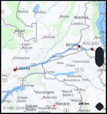 What Is The Distance From Lilongwe Malawi To Lusaka Zambia