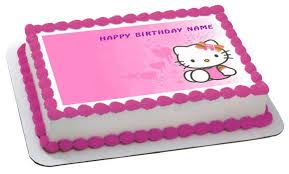 Learn how to make a diy kitty cat birthday cake! Collections Of Hello Kitty Birthday Cake Decorations